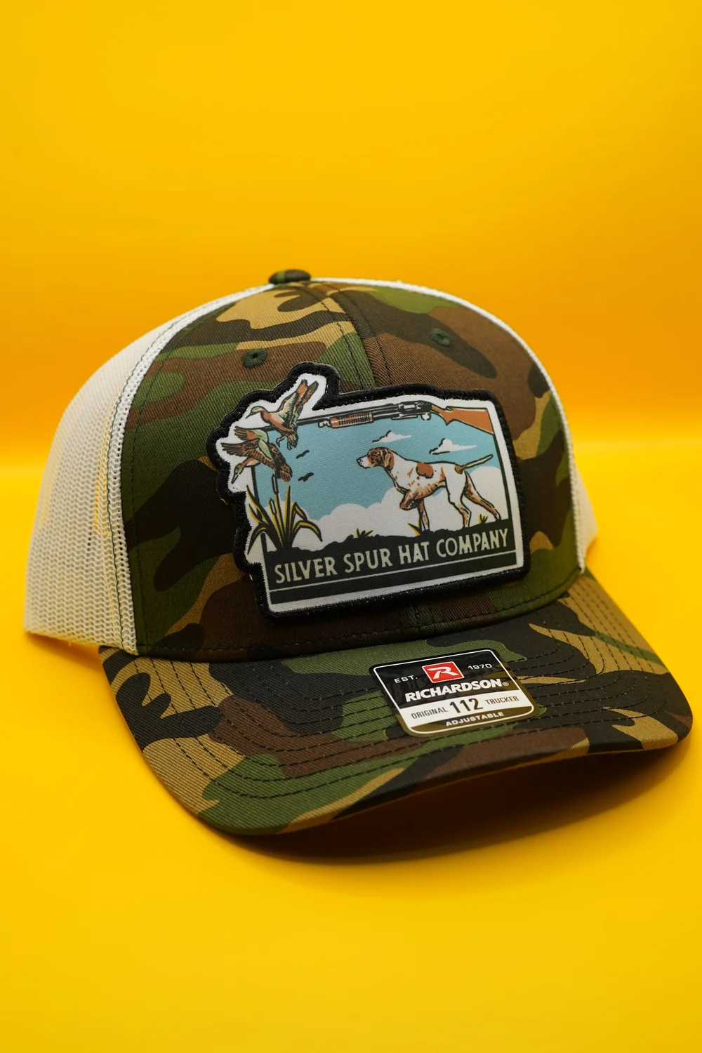 Bird Dog - Camo White 6 Panel — Silver Spur Hat Company